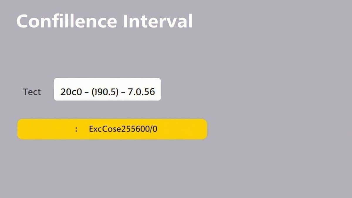 online confidence interval calculator result preview showing upper and lower bounds