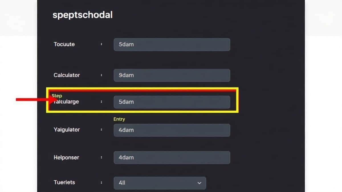 step by step calculator usage showing data entry fields step by step calculator usage showing data entry fields